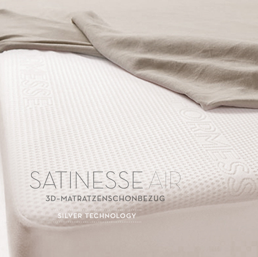 Satinesse Air Silver matrasbeschermer - protège-matelas Satinesse Air Silver - mattress protector Satinesse Air Silver