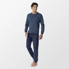Diepblauwe pyjama van Schiesser