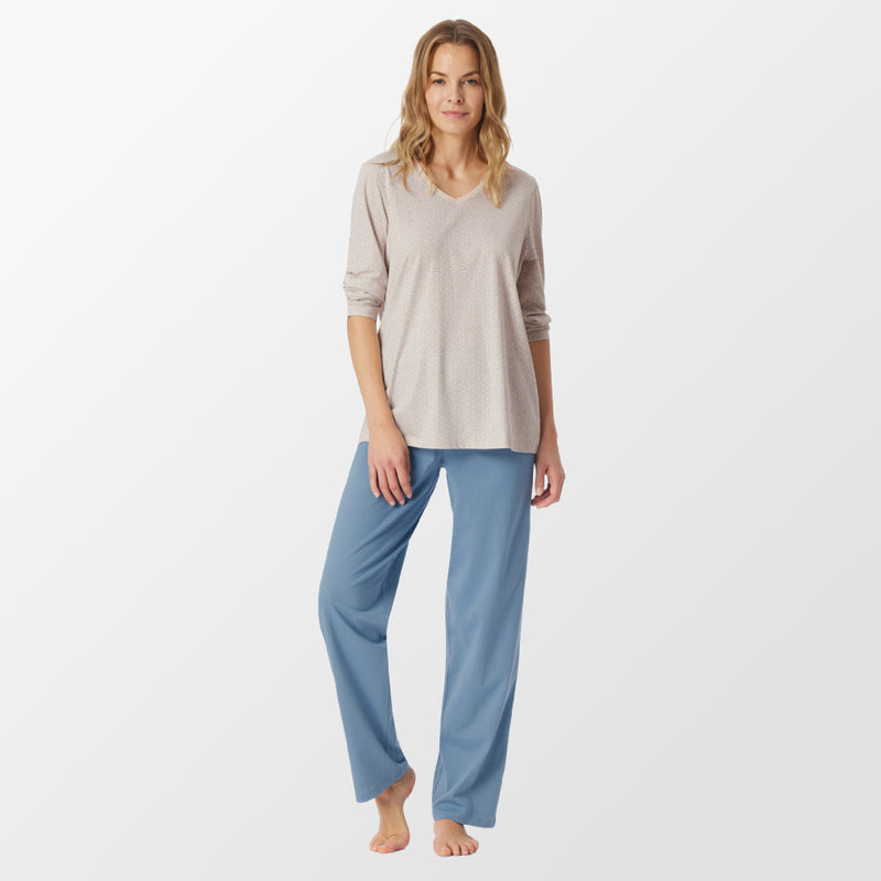 Schiesser floral pajamas