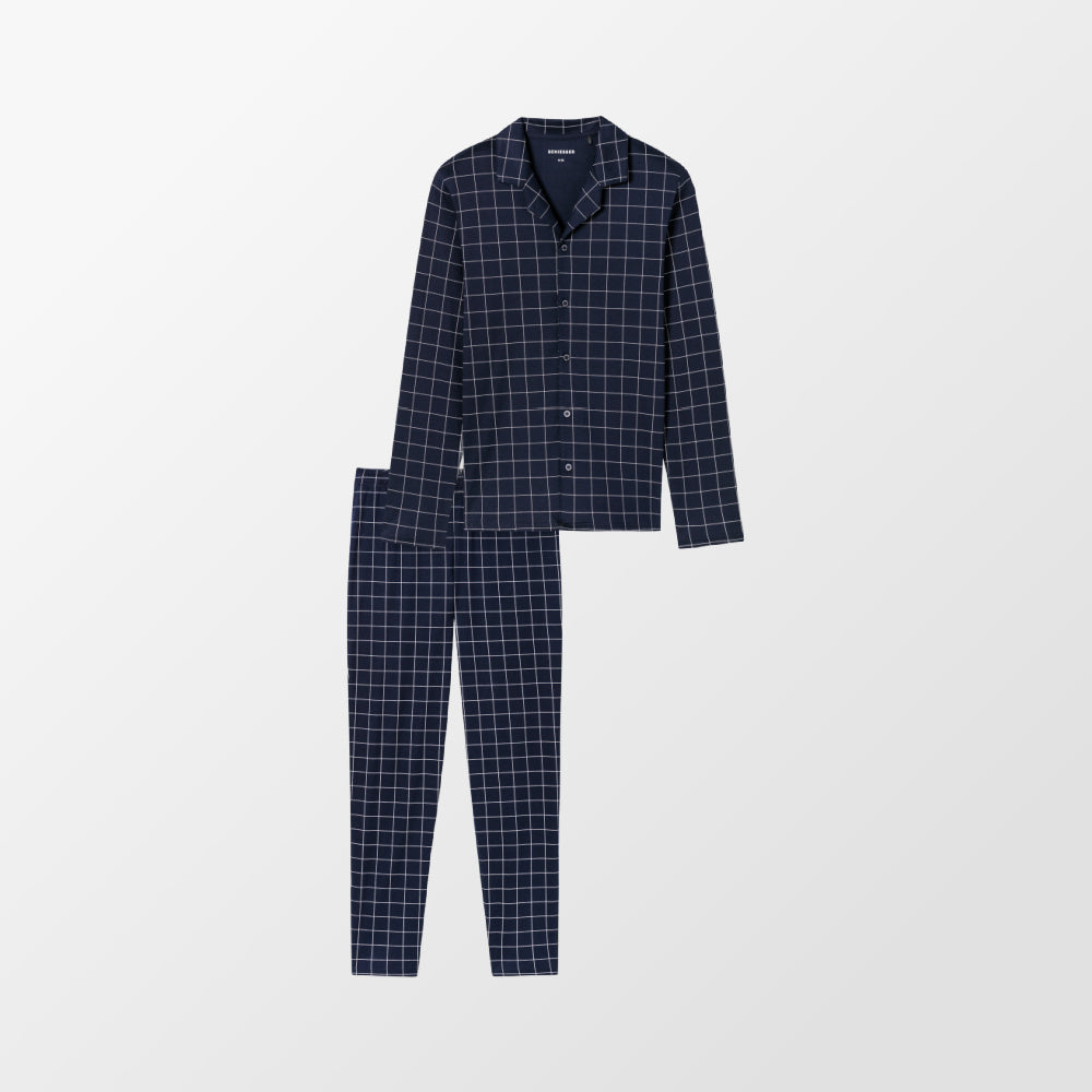 Pyjama van Schiesser met knoopsluiting