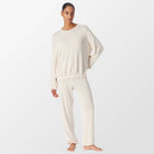 Beige gemêleerd loungeset van Schiesser