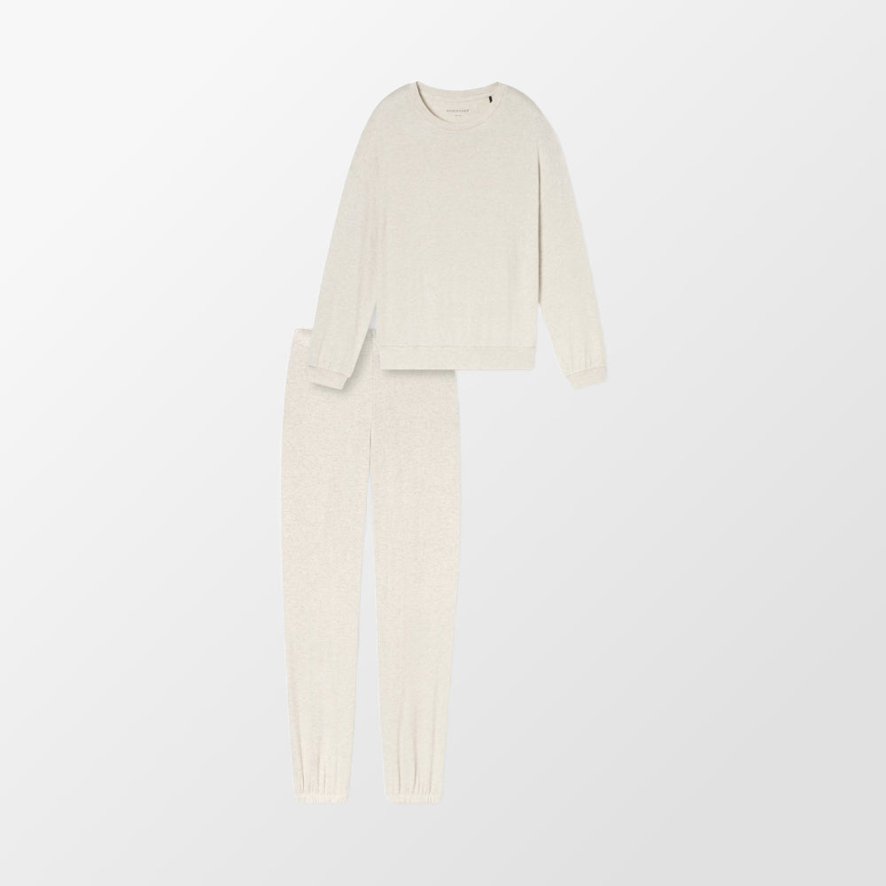 Loungeset van Schiesser van elastische single-jersey