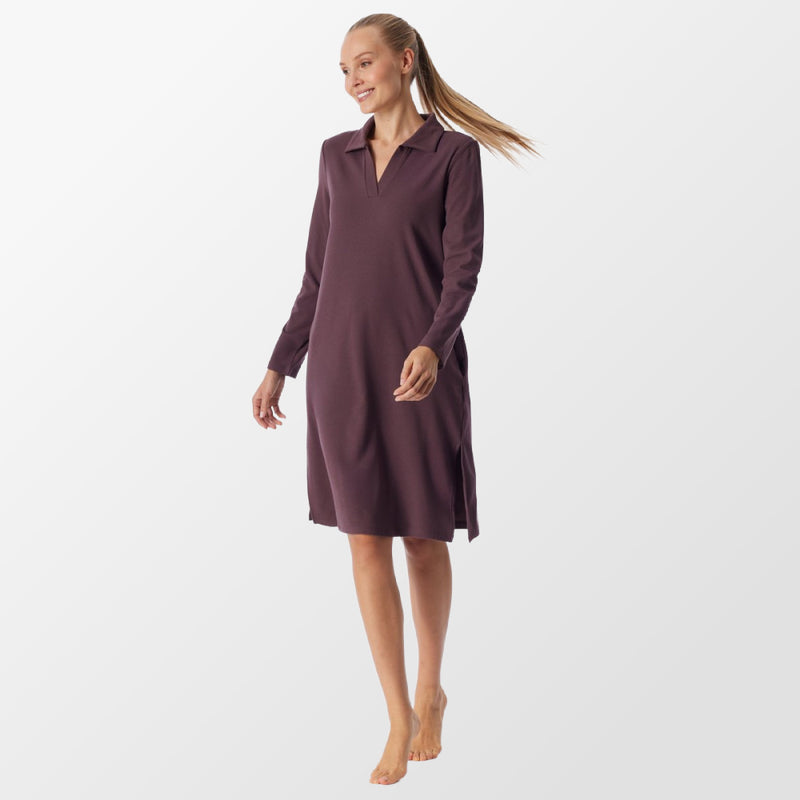 Night dress from Schiesser in cocoa brown