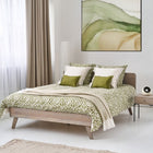 Dekbedovertrek Bianca Pesto van Nomo met geografisch motief