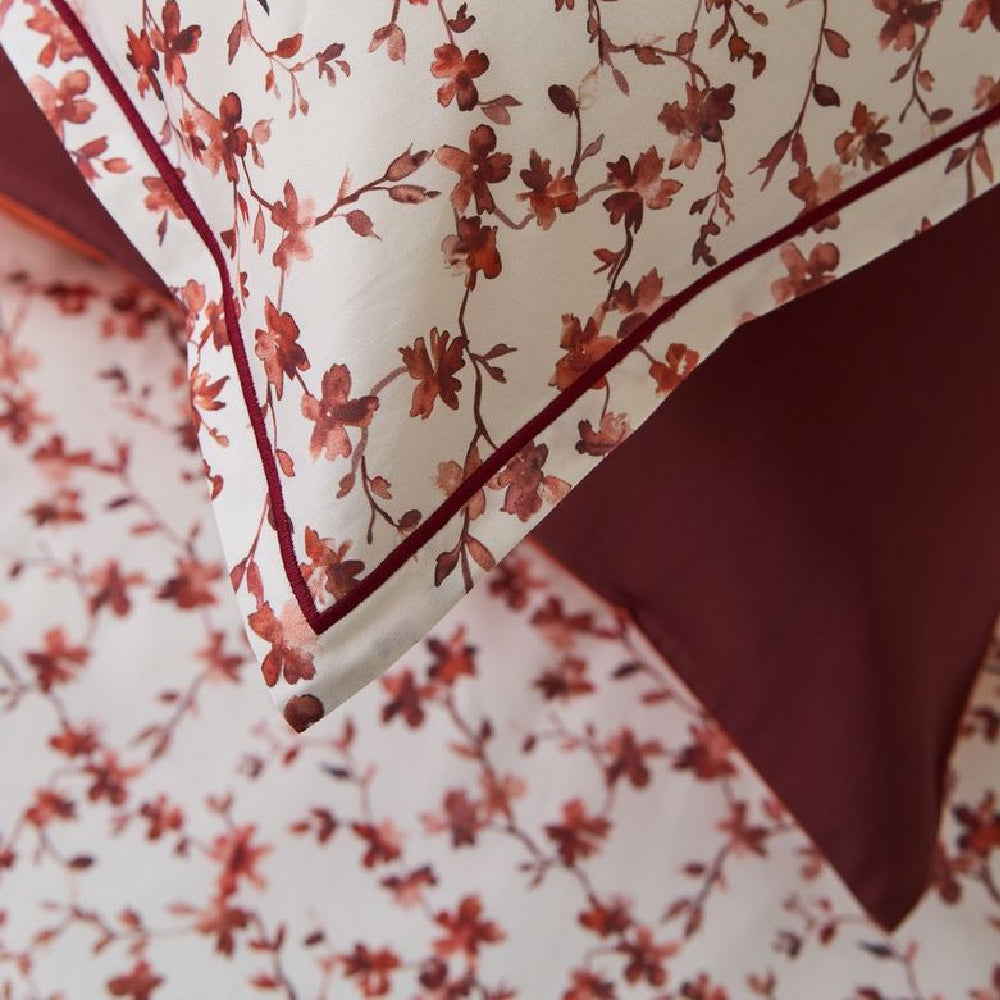 Detail van dekbedovertrek Britt Porto van Nomo