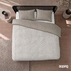 Dekbedovertrek Gentle Ease Beige van Auping in Japandi stijl