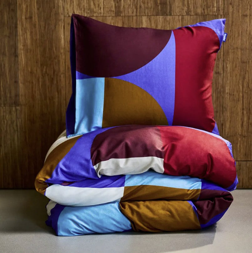 Speels dekbedovertrek Play Bricks van Auping