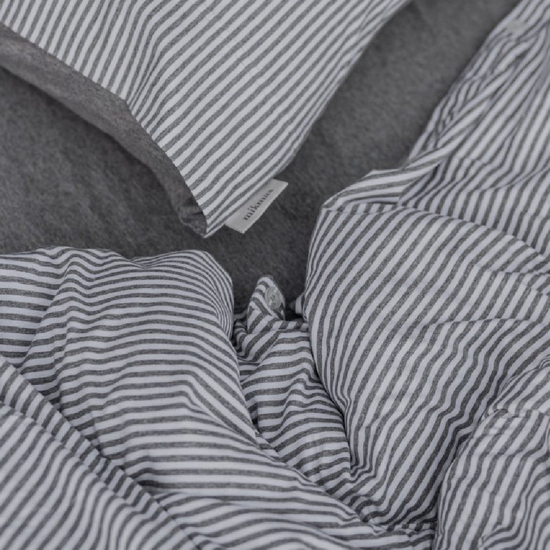 Dekbedovertrek Pals van Mikmax in grijs en wit