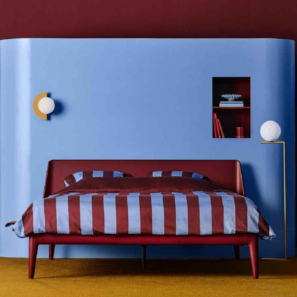 Limited edition dekbedovertrek Burgundy blue van Auping