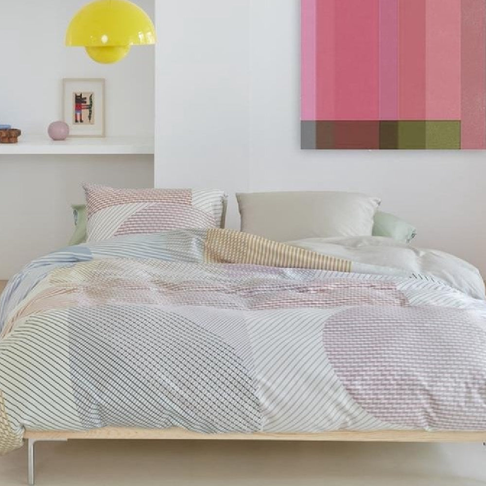 Dekbedovertrek Eclipse Multi met geometrische vormen