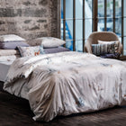 Dekbedovertrek Finja met winterse illustraties