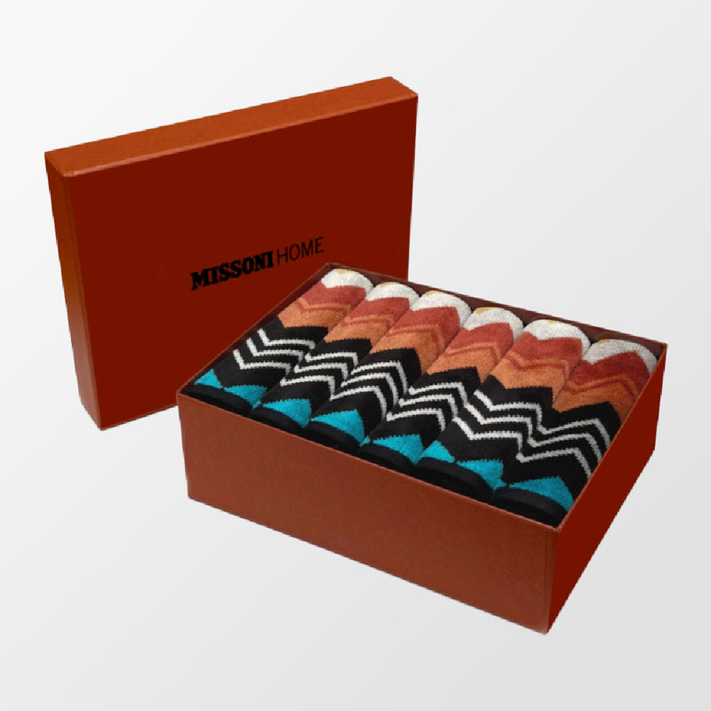 Gastendoekje Giacomo Multicolor in gift box van Missoni