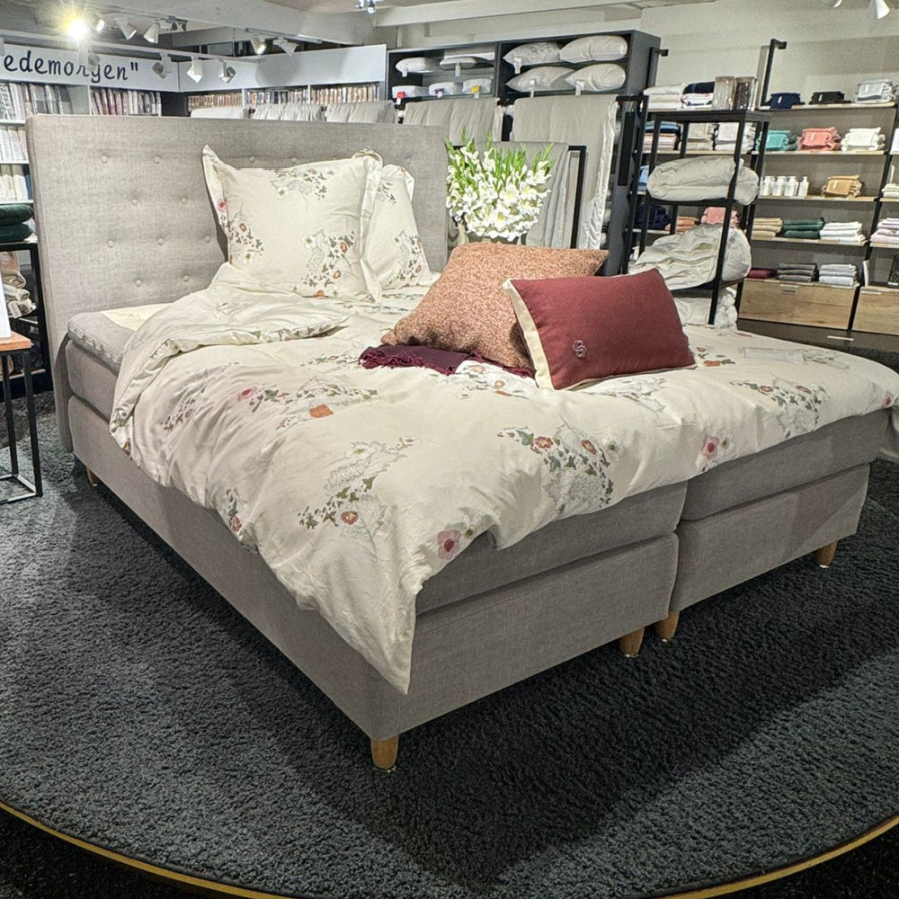 Ecolife boxspring Original toonzaalmodel met genopt hoofdbord