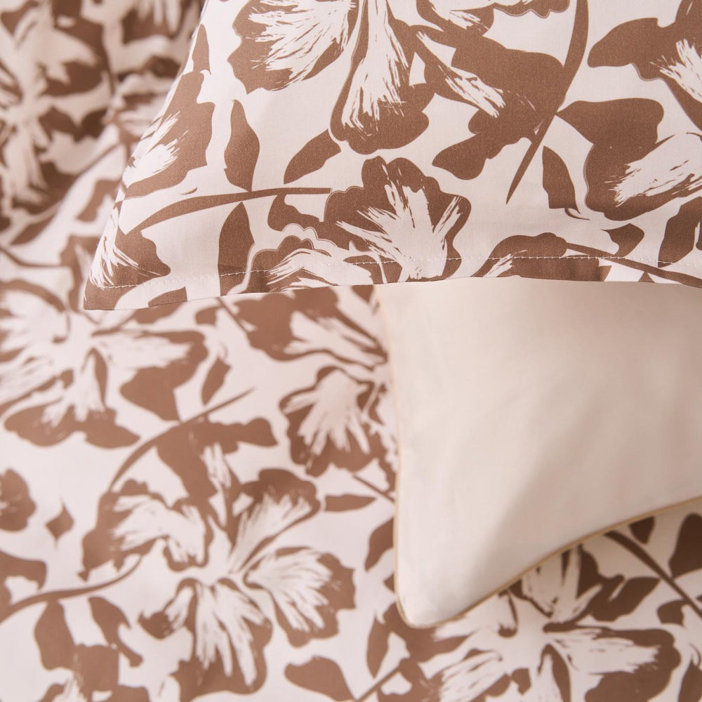 Romantisch dekbedovertrek Isolde Mink van Nomo