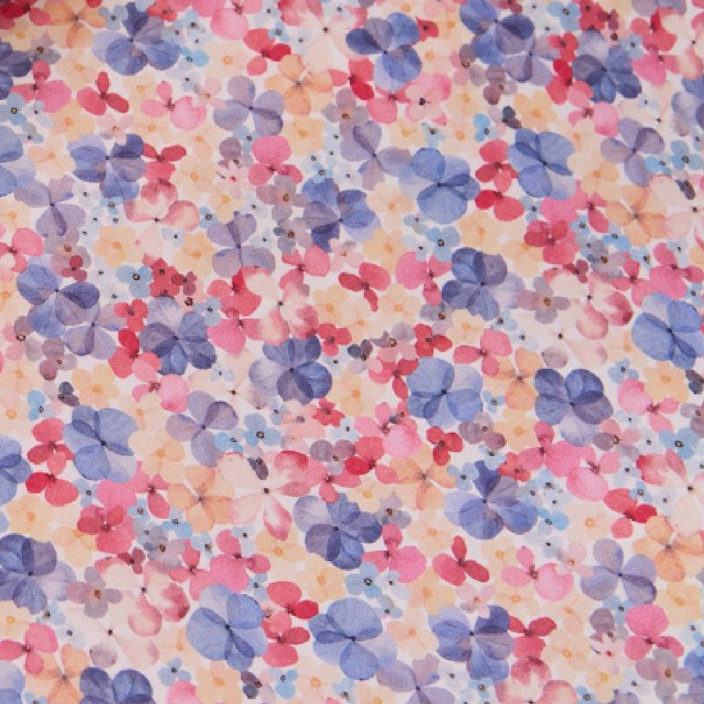 Detail van dekbedovertrek Lina Starlight Blue van Nomo
