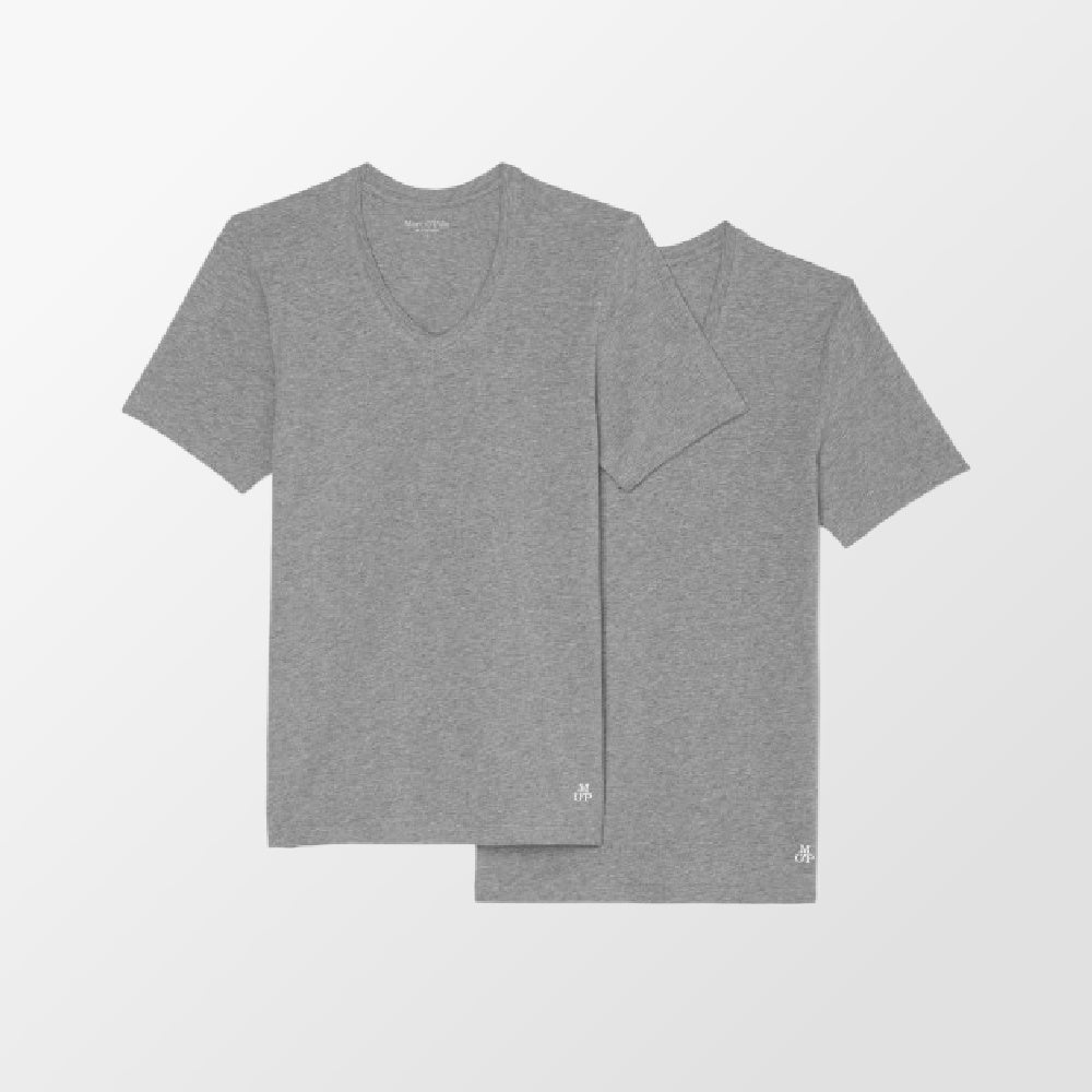 Marc O'Polo, Lounge T-shirt - In verpakking van 2