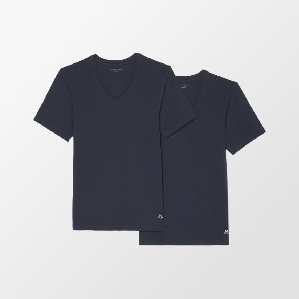 Marc O'Polo, Lounge T-shirt - In verpakking van 2