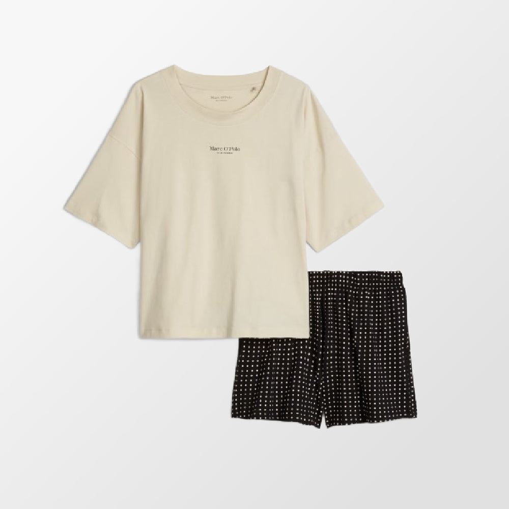 Loungeset van Marc O'Polo met korte broek