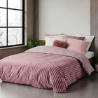 Dekbedovertrek Louise Marie Orchid met strepen