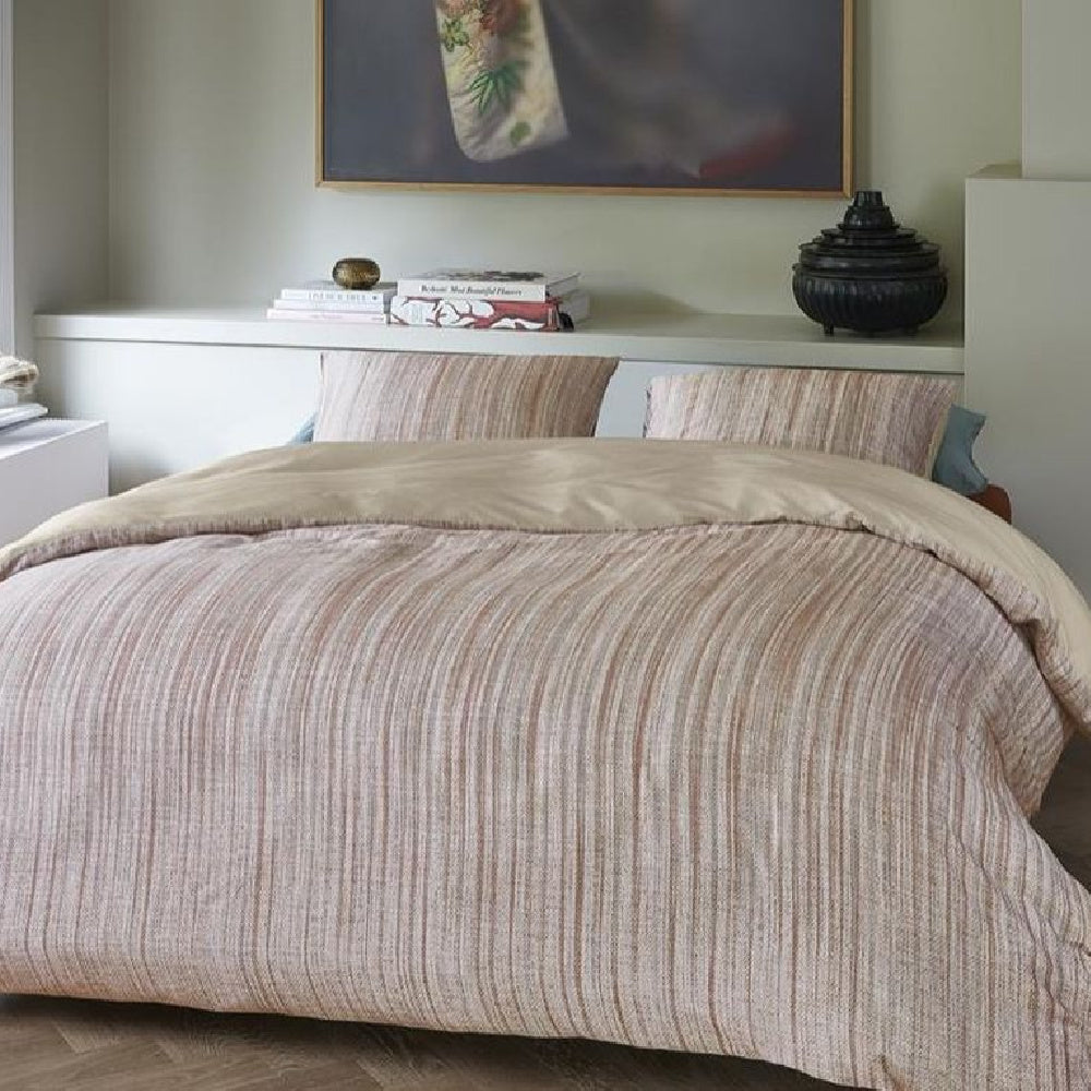 Dekbedovertrek Namaste Sand van Beddinghouse in natureltinten