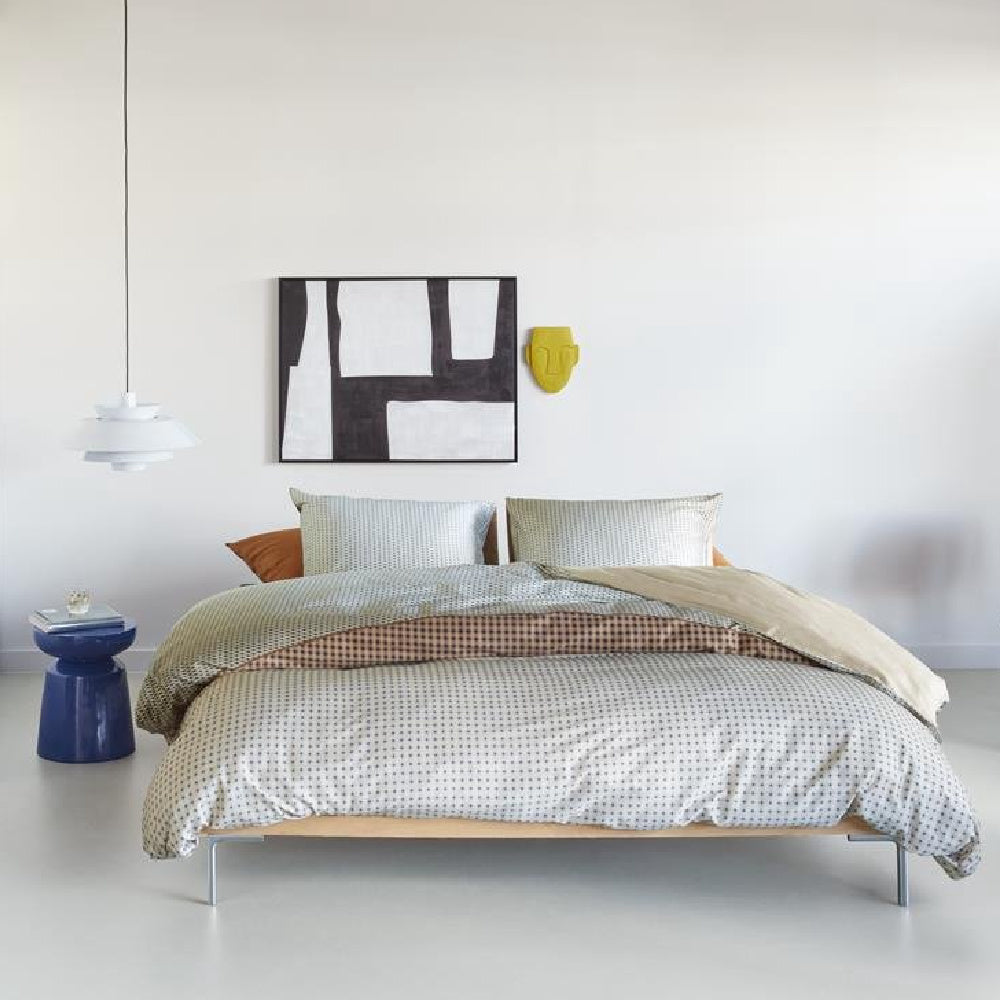 Dekbedovertrek Nobel Sand van Dutch Design in warme aardetinten