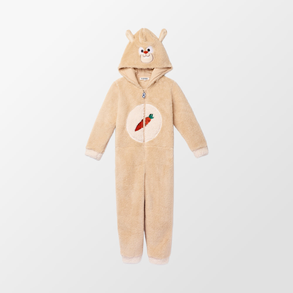 Beige onesie van Woody