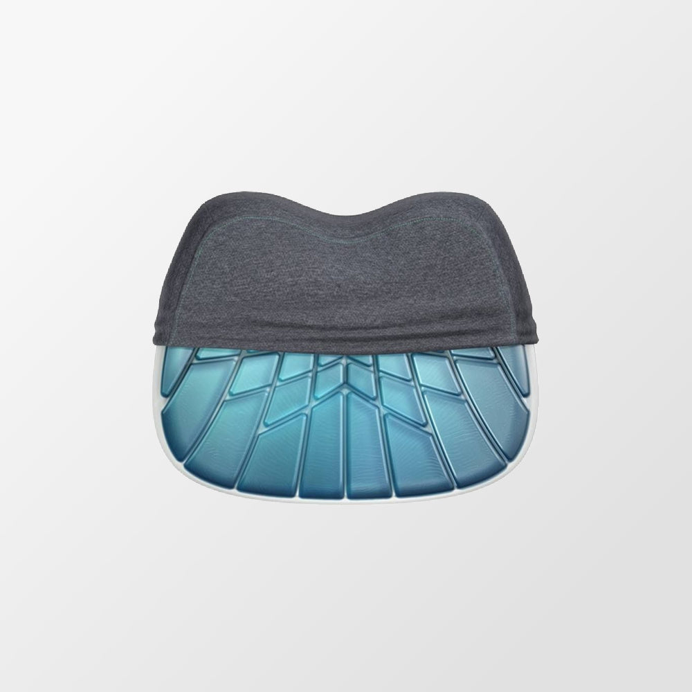 Zitkussen Pad Flat in traagschuim met gel toplaag