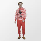 Pyjama Pierre Xmas van Snurk met rood-wit gestreepte sweater