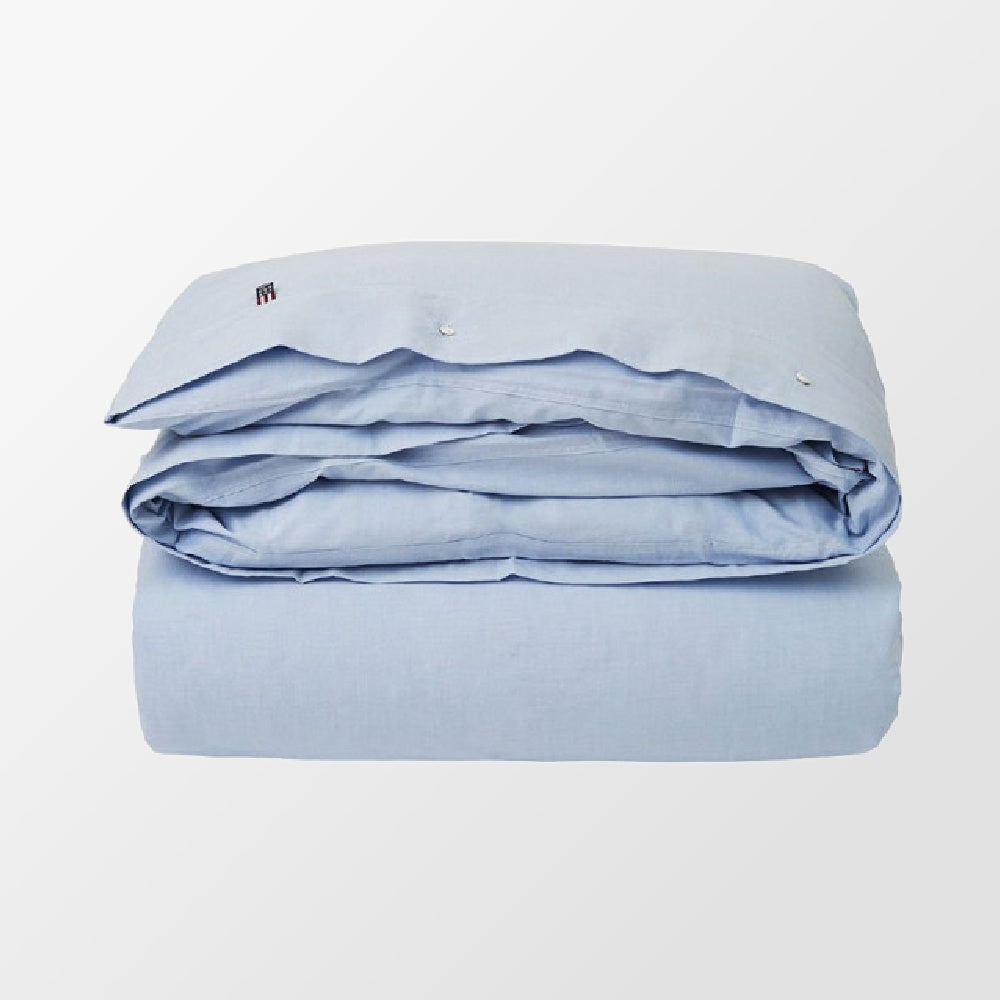 Lexington dekbedovertrek Pin Point Blue in lichtblauw