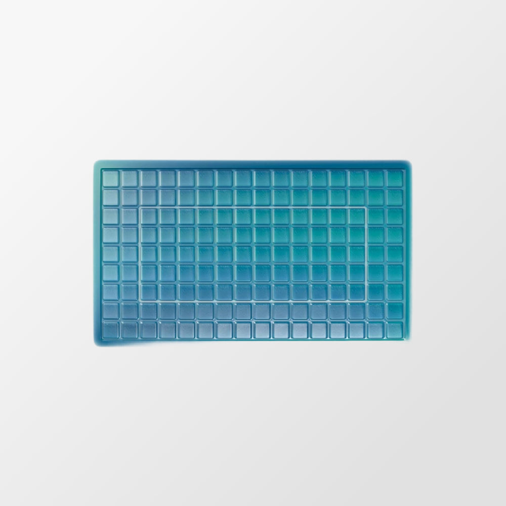 Hoofdkussen Pixel Deluxe met iconische gel-torens