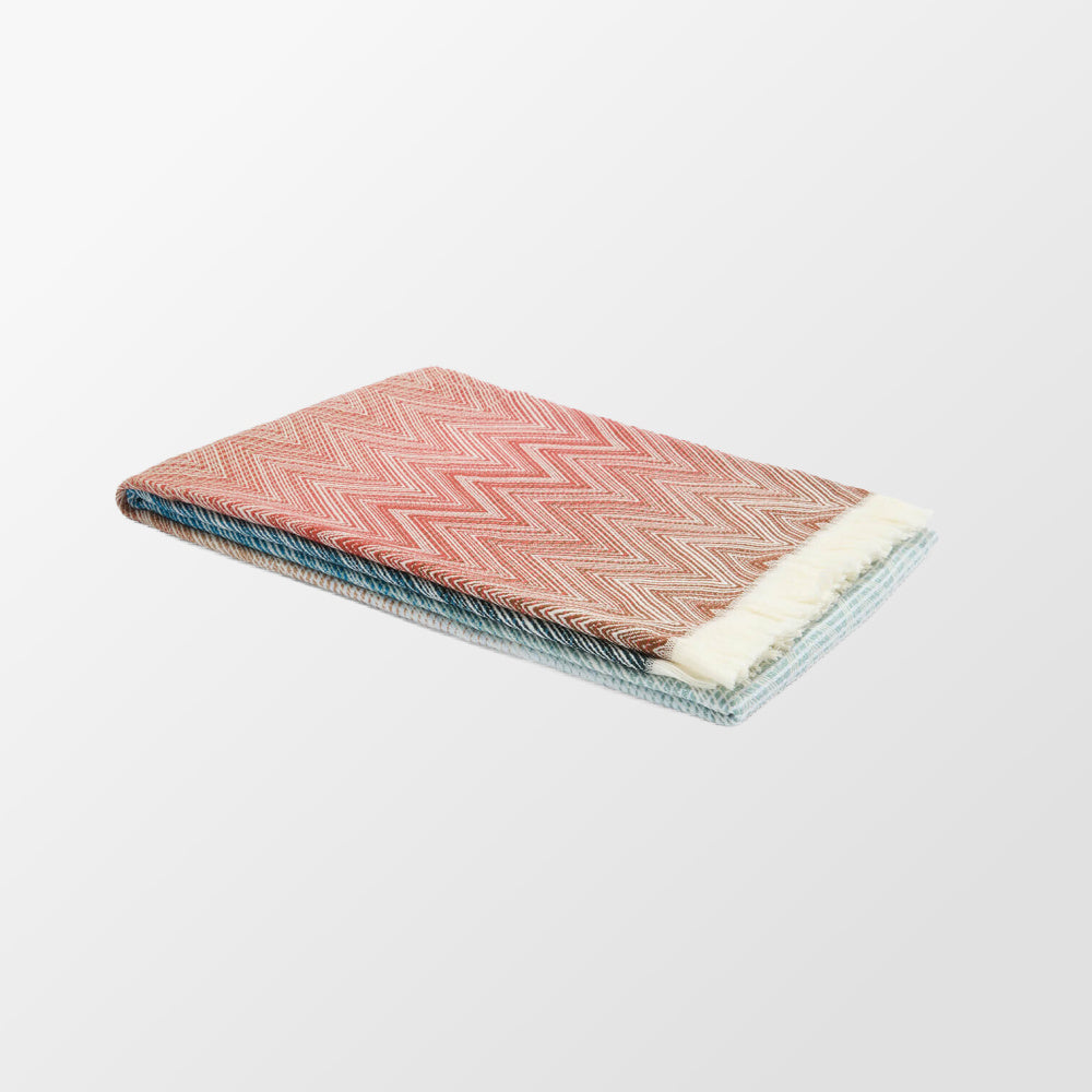 Plaid Ciro gemaakt van zachte wol