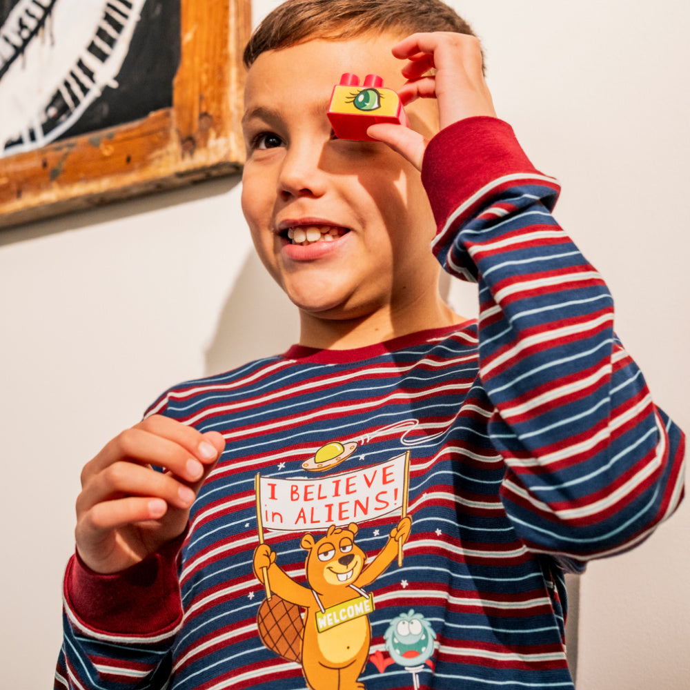 Woody pyjama met grappige print