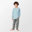 Pyjama blauw grijs voor jongens van Woody