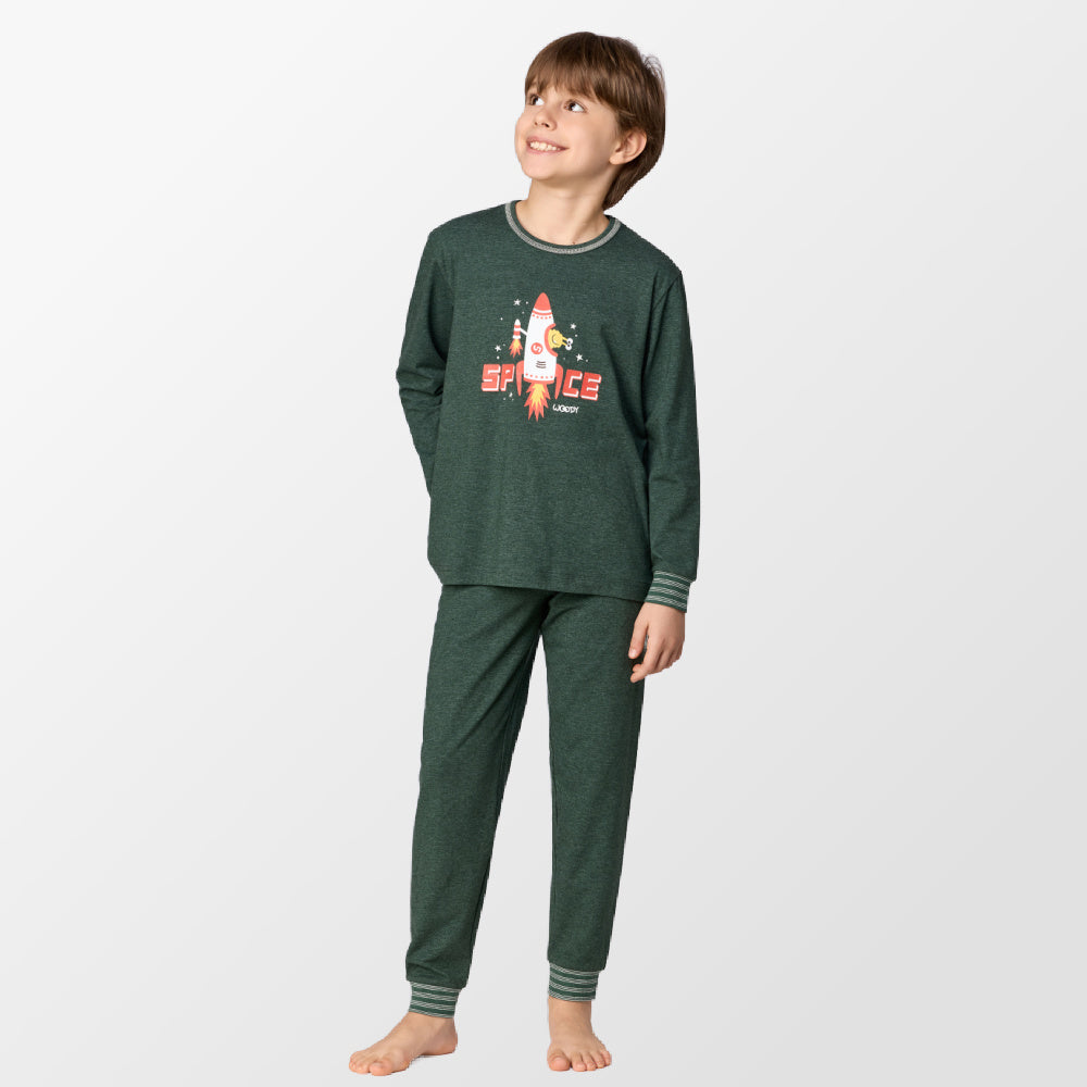 Pyjama met ruimteschip van Woody