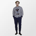 Pyjama Pierre met teckel in Bretonse stijl