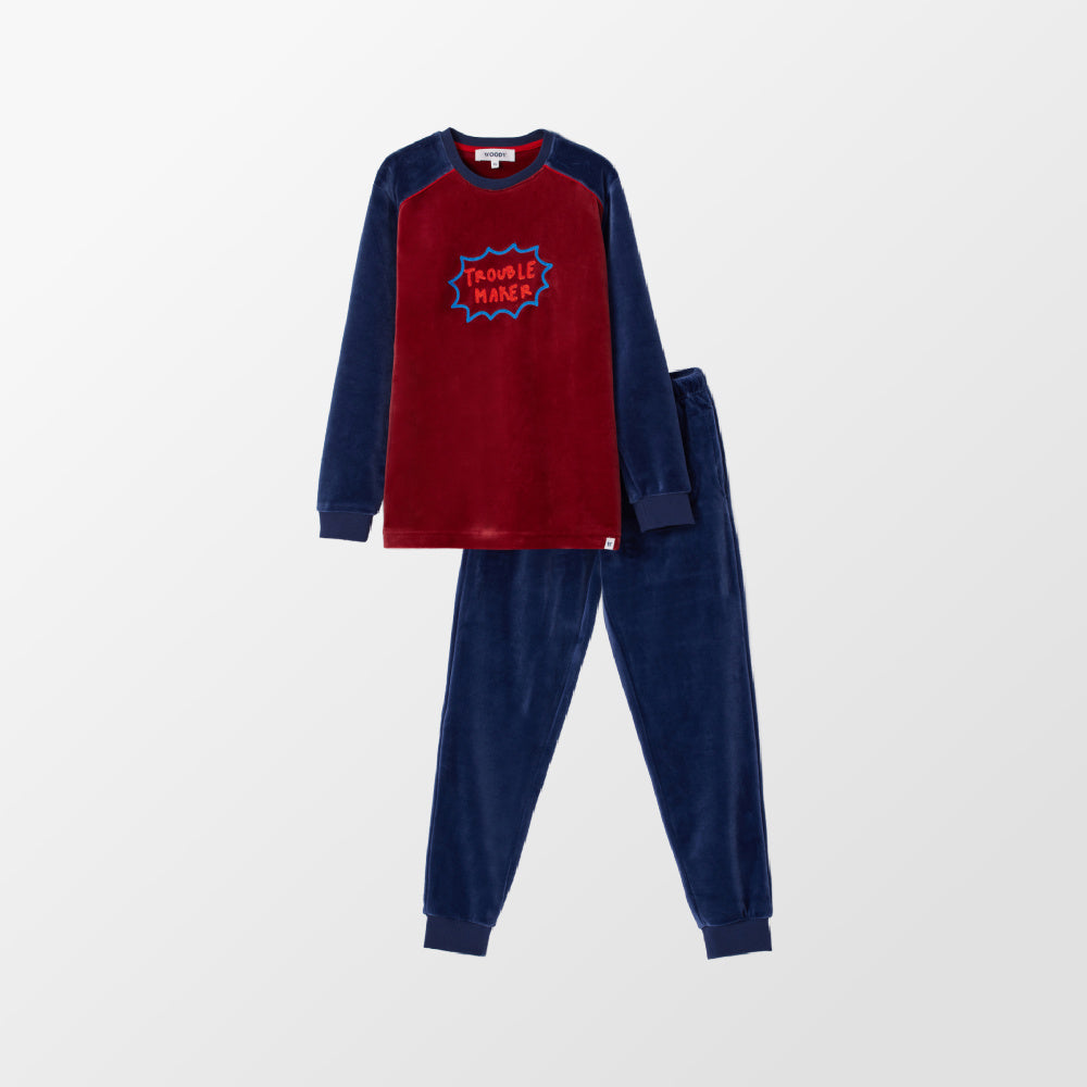 Zachte pyjama voor jongens van Woody