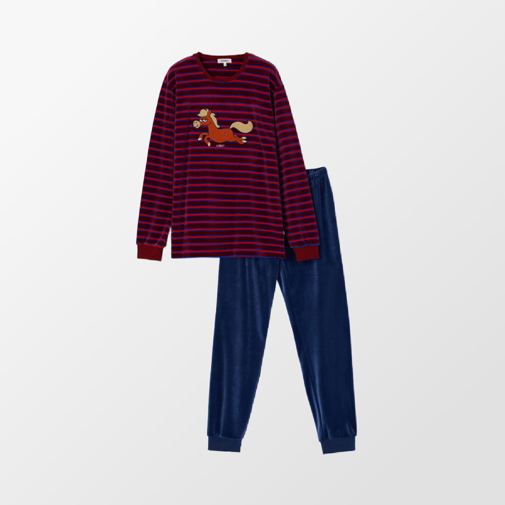 Velours pyjama van Woody