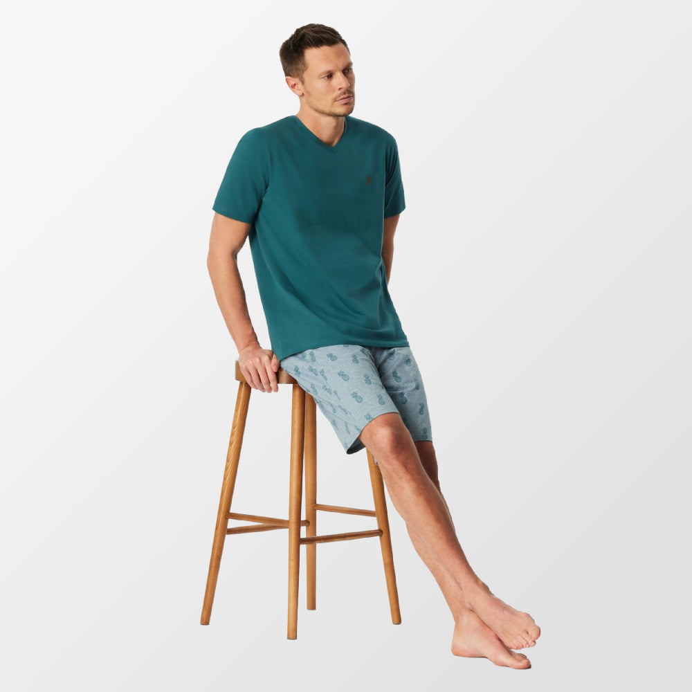 Pyjama vert de Schiesser