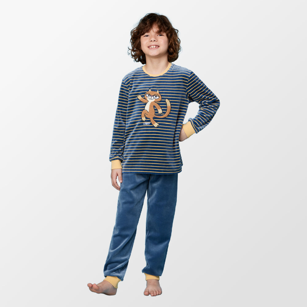 Pyjama antraciet van Woody