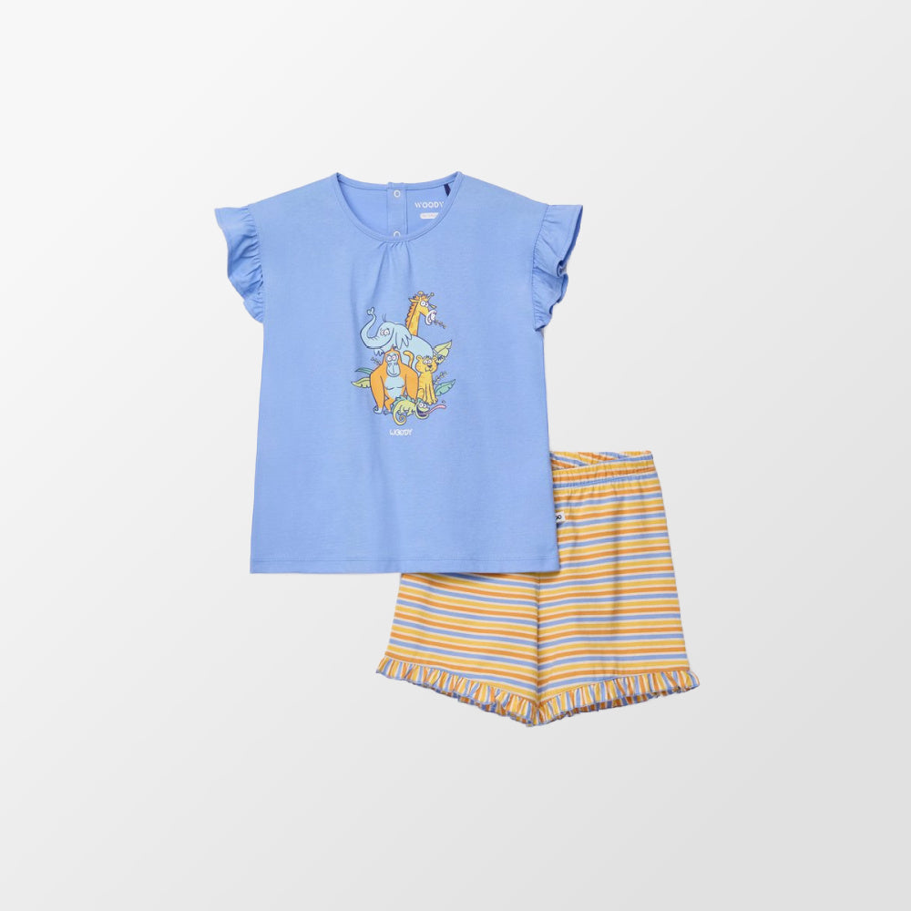 Pajamas featuring Woody's animal characters
