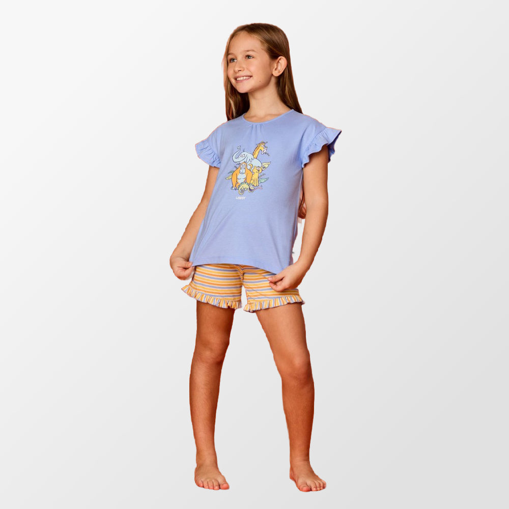 Woody's summer pajamas in blue