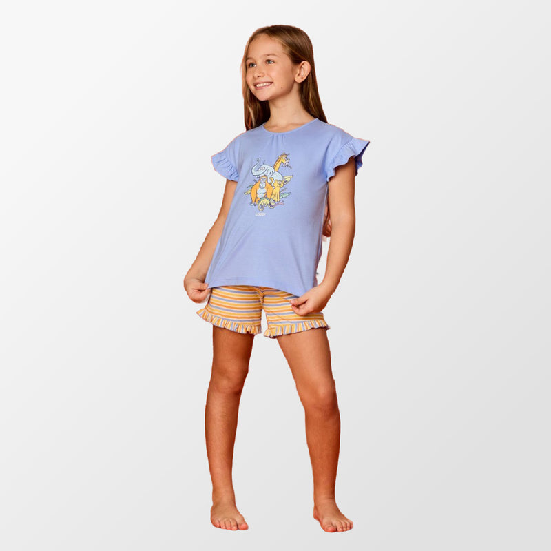 Woody's summer pajamas in blue