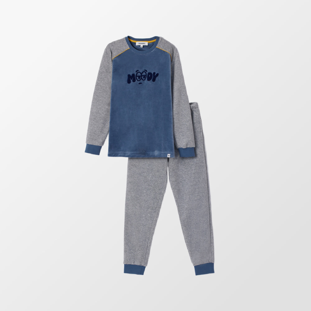 Pyjama in velours van Woody