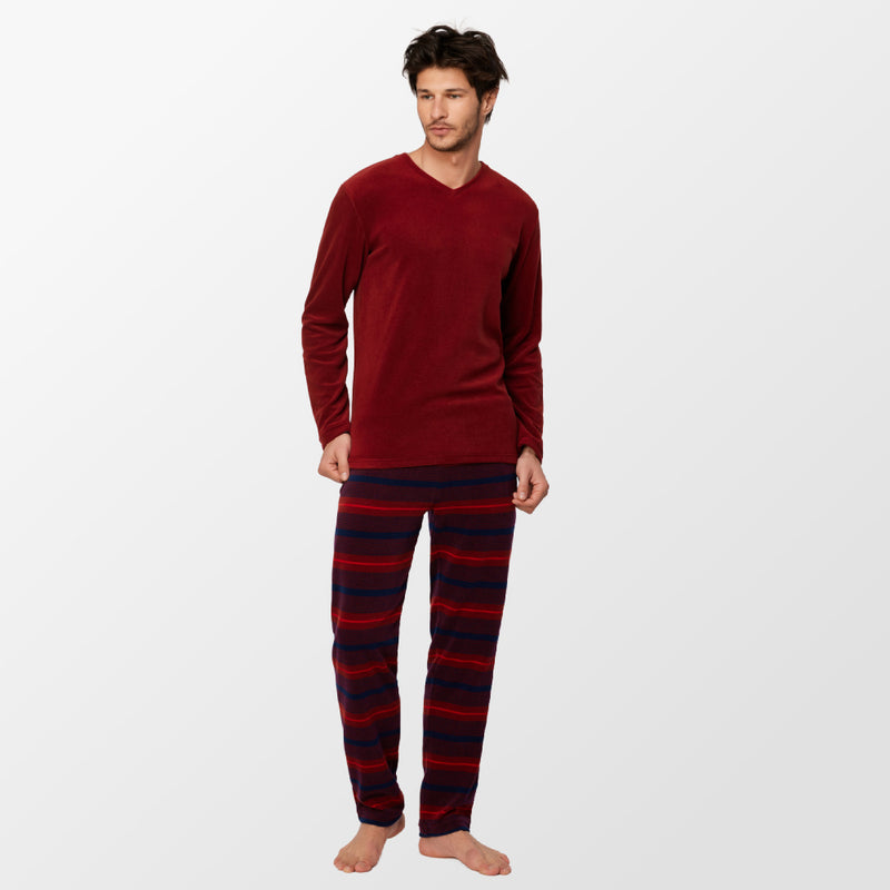 Pyjama in polar fleece van Woody