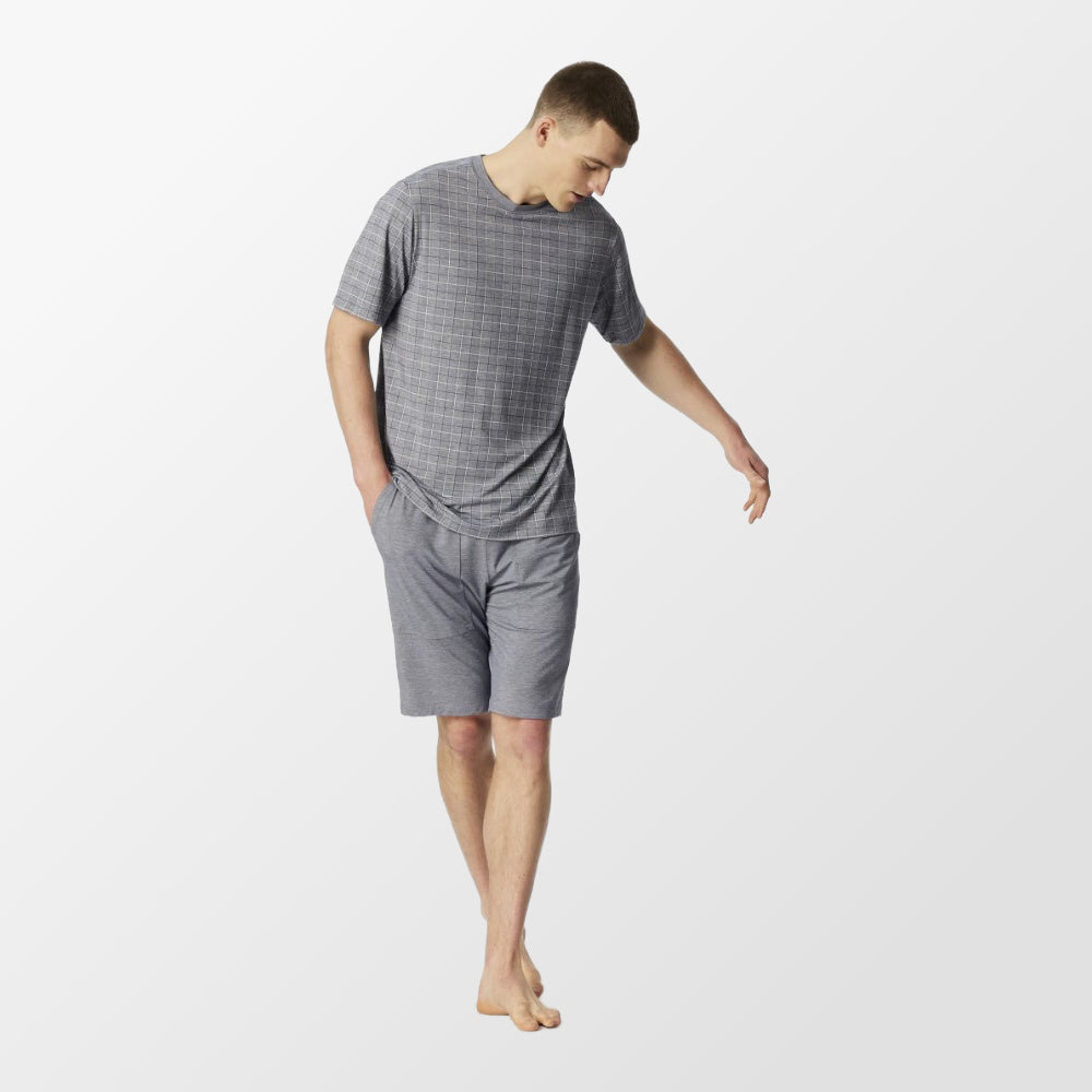 Pyama de Schiesser jacquard à carreaux