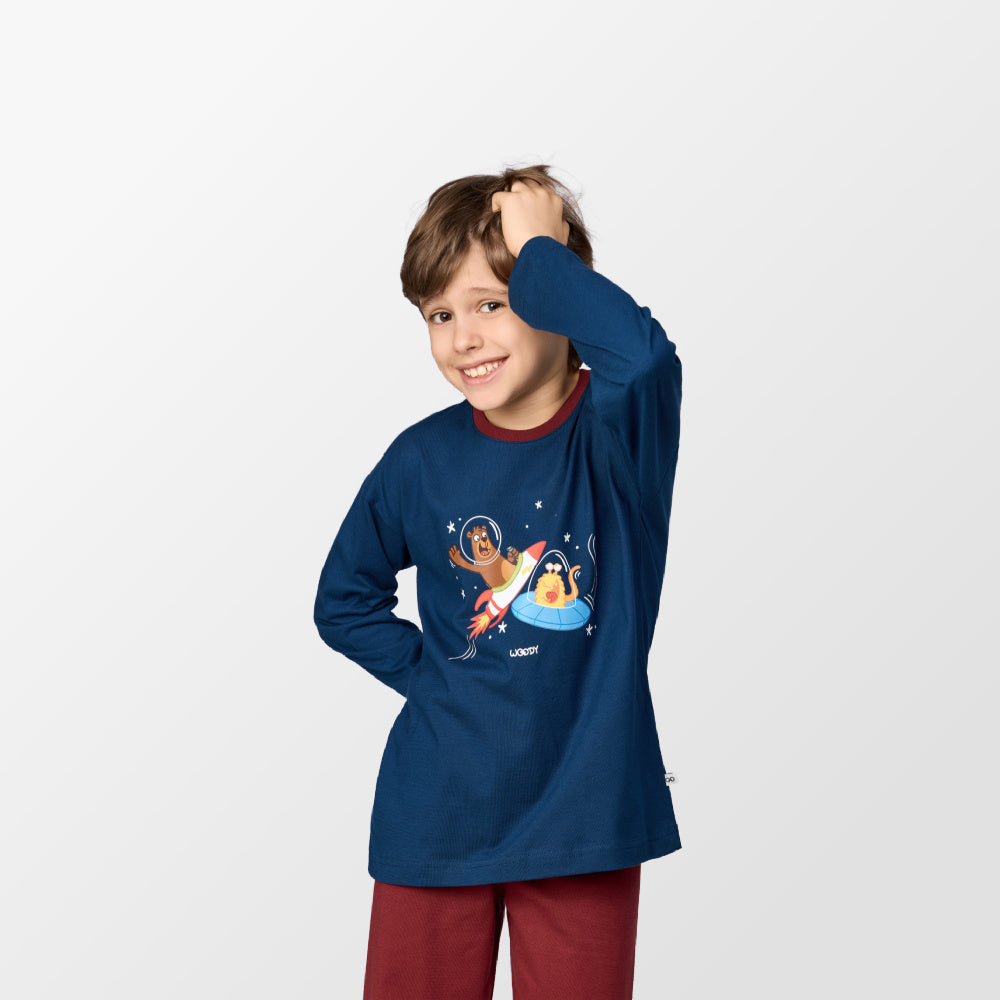 Een pyjma van Woody voor ruimtefans