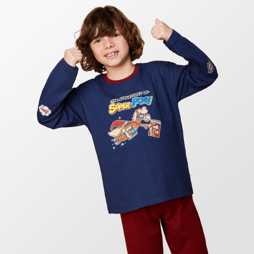 Pyjama van Woody met speelse pony