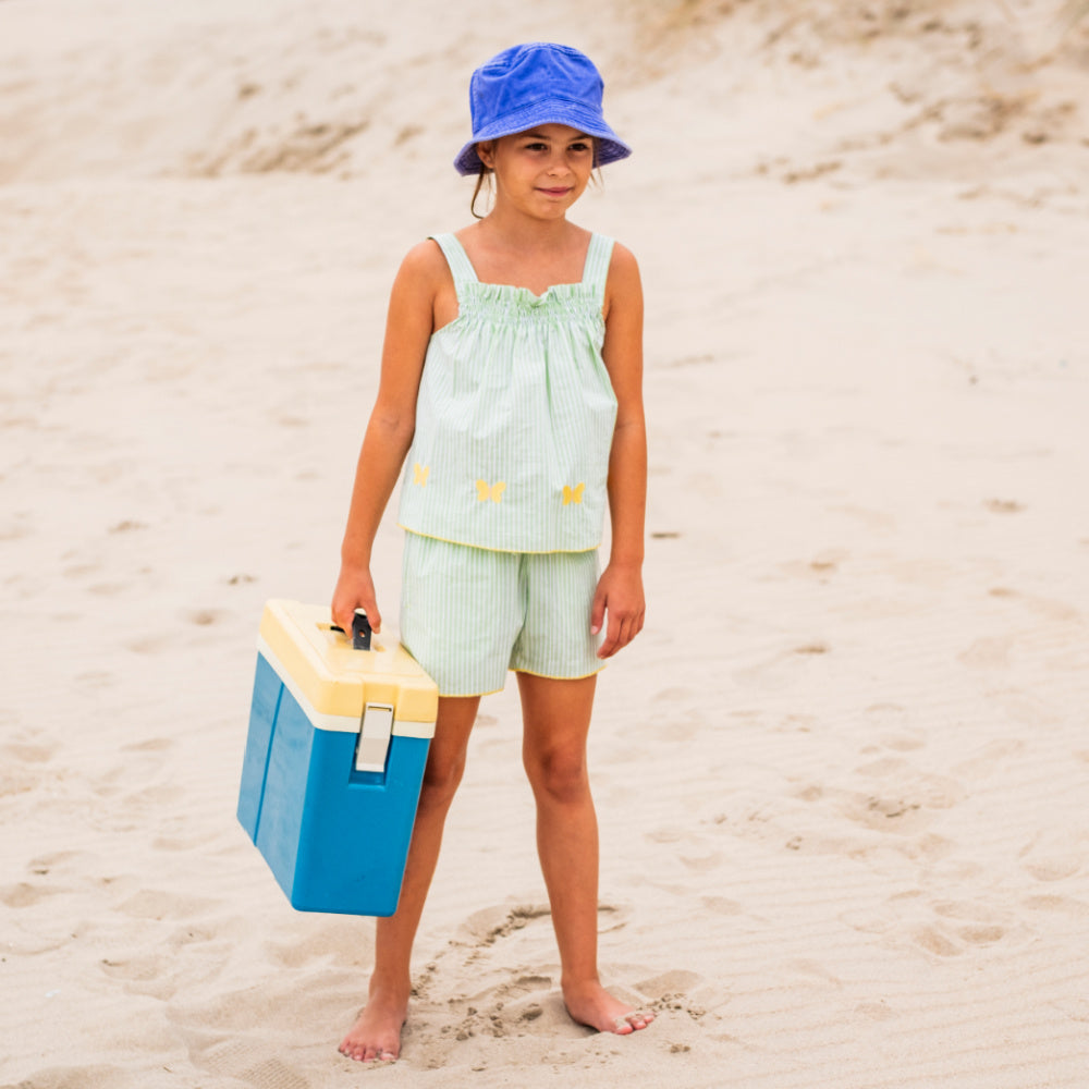 Mouwloze pyjamaset van Woody