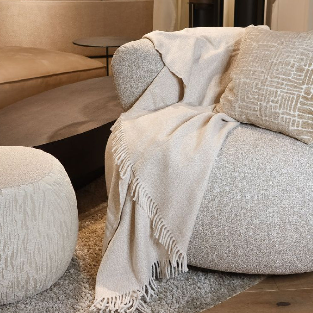 VDK Plaid Rennes met zacht gemêleerd patroon