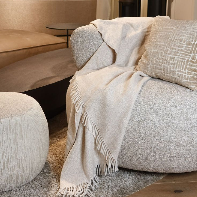 VDK Plaid Rennes met zacht gemêleerd patroon